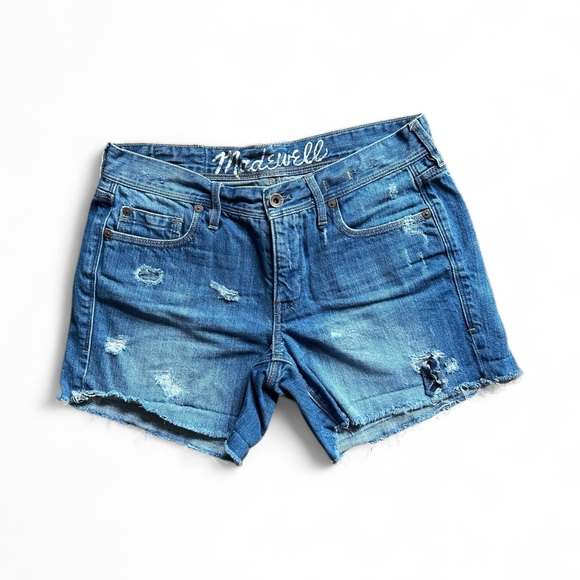 Denim Shorts Size 28 Shorts Women's High-Rise Sailor Denim Shorts